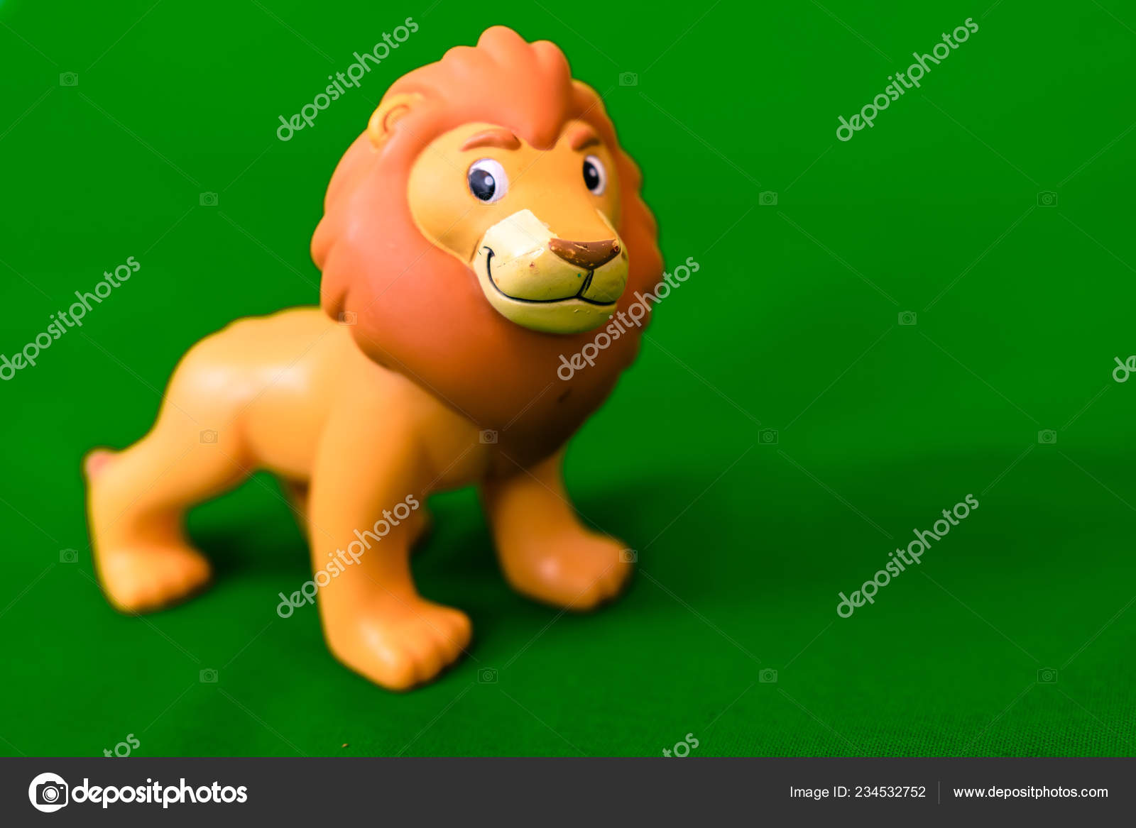 green tiger toy