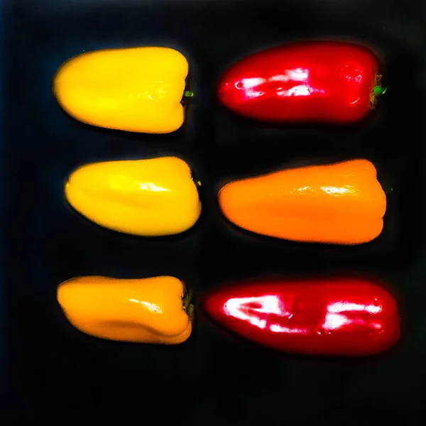 Mini Velikost Sladká Paprika — Stock fotografie