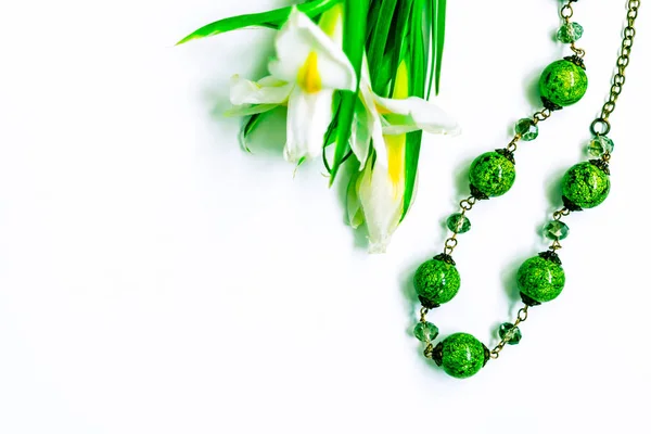 San Valentín Flores Para Damas Joyas — Foto de Stock