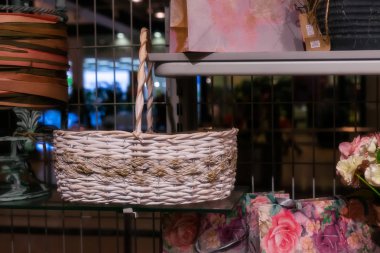 Vintage öğeleri hediye paketleri ve iç dekorasyon 