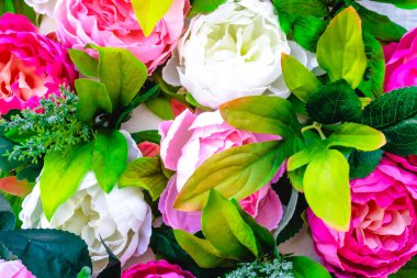 yapay çiçek çiçek duvar 