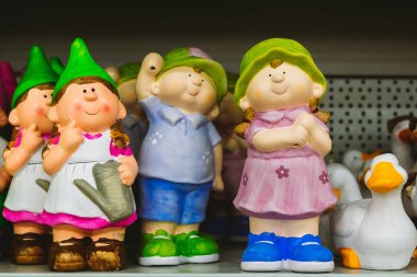 bahçe veya Park peyzaj süslemeleri için küçük rakamlar 