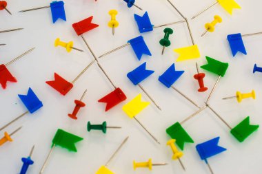 ofis malzemeleri - düğmeler ve onay kutuları 