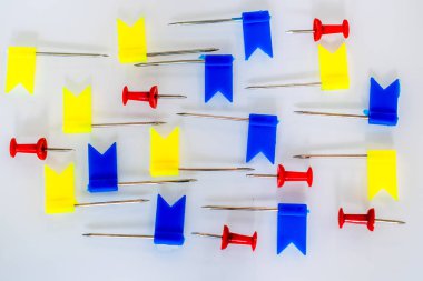 ofis malzemeleri - düğmeler ve onay kutuları 