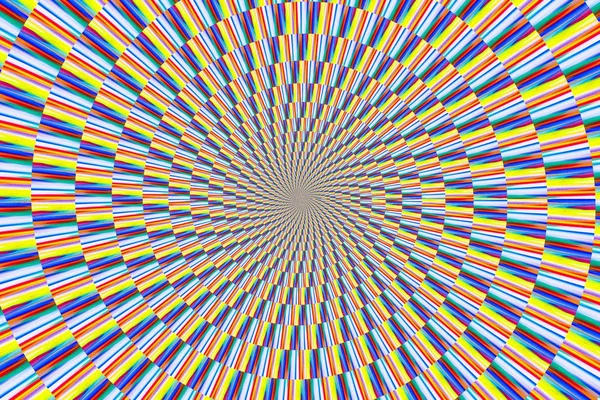 Imagen Abstracta Forma Espiral Tipo Monocéntrico —  Fotos de Stock