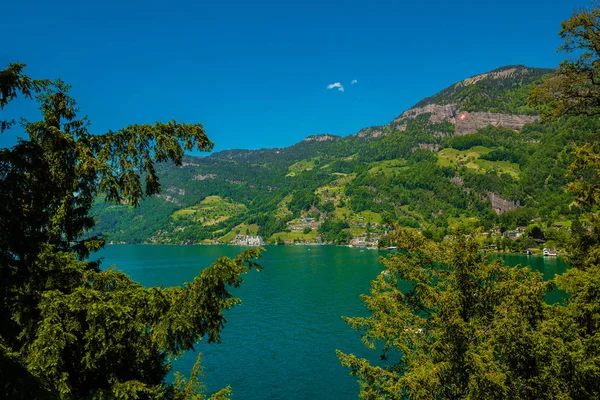 卢塞恩湖 格索瑞士 — 图库照片