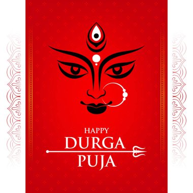 Hint Dini Festivali Mutlu Durga Puja, Navaratri.