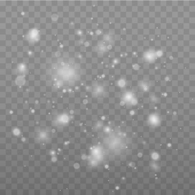 Parıltı bokeh etkisi. 