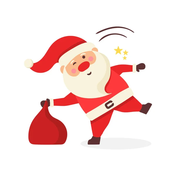 Vánoční Santa Claus. — Stockový vektor