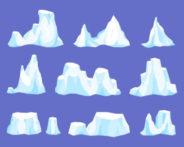 Buz dağı buzdağı.