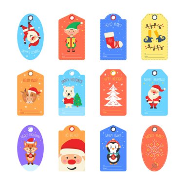 Noel etiketi şirin.