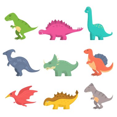 Dinozor vahşi hayvanları.