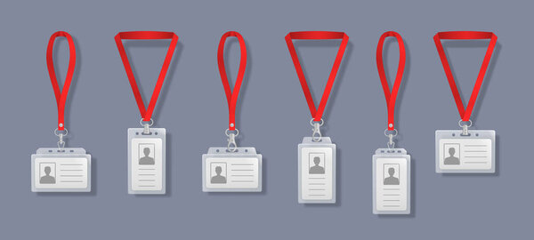 Professional identification card.