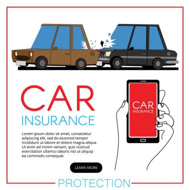 stresli sürücü sonra yolda trafik kazası.