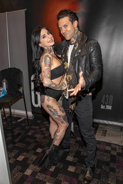 Joanna Angel Small Hands Auf Der Avn Adult Entertainment Expo — Stockfoto