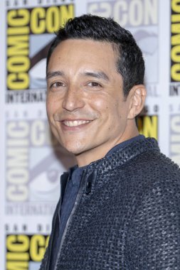 Gabriel Luna, 18 Temmuz 2019 'da Hilton Bayfront, San Diego, CA' daki Comic-Con International Paramount 'un 