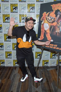 Eric Bauza, 18 Temmuz 2019 'da Hilton Bayfront, San Diego, CA' daki 