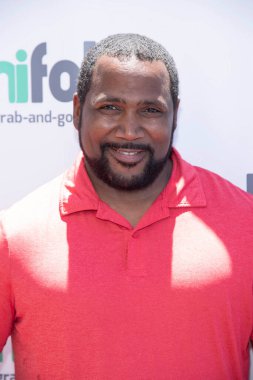 Darius Cottrell 30 Haziran 2019 'da The Awesome Playground, Los Angeles, CA' da Ünlülerin Ebeveynleri ve Çocuklar Eğlence Günü 'ne katıldı.