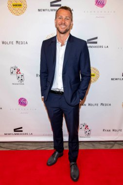 Tyler Wolfe 13 Temmuz 2019 'da Reald, Beverly Hills, CA' da Los Angeles Premiere 'e katıldı.