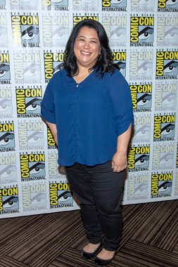 Kaliko Kauahi, 18 Temmuz 2019 'da Hilton Bayfront, San Diego' da düzenlenen Uluslararası Comic-Con Uluslararası NBC 'nin 