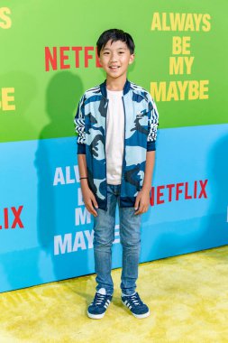 Ian Chen, 22 Mayıs 2019 'da Regency Village Theatre, Los Angeles' ta Netflix 'in 