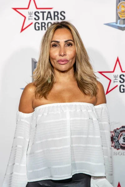 Wedil David Attends 2018 Lapmf Heroes Heroes Celebrity Poker Tournament — Stock Photo, Image