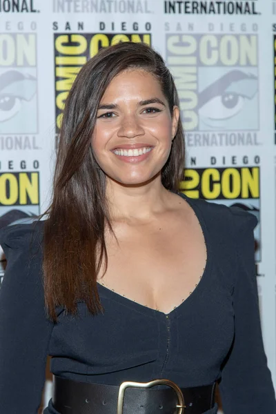 America Ferrera Asiste Sala Prensa Superstore Comic Con International Nbc — Foto de Stock