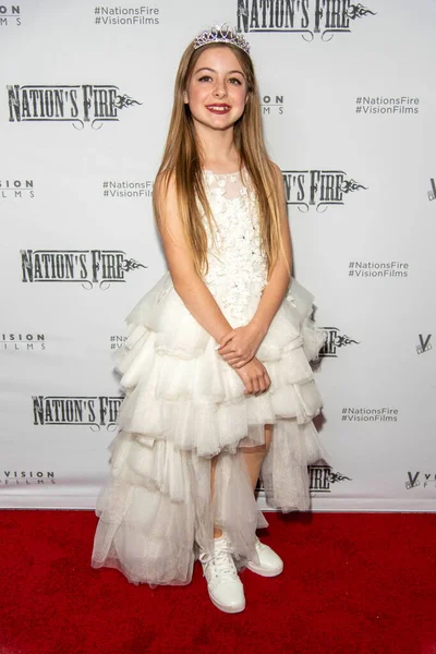 Libby Goldfine Attends Nation Fire Los Angeles Premiere Landmark Theater — Stock Photo, Image