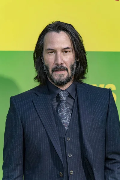 Keanu Reeves, 22 Mayıs 2019 'da Regency Village Theatre, Los Angeles' ta düzenlenen Netflix 'in 