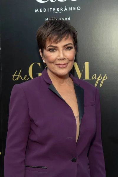 Kris Jenner Assiste Glam App Paris Hilton Launch Party Cleo — Photo