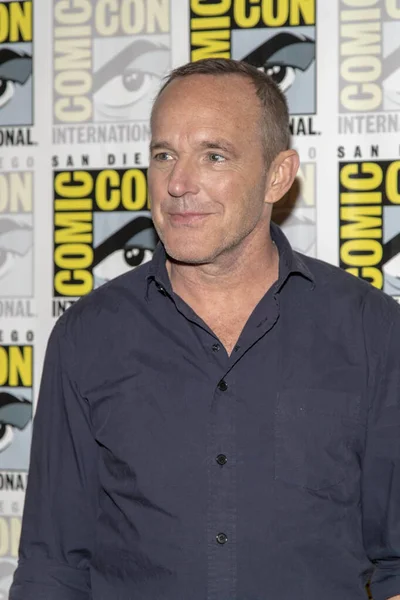 Clark Gregg Asiste 2019 Comic Con International Marvel Agents Sala — Foto de Stock