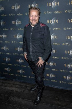 James Ganiere 2019 Comic-Con International Marvel 'ın FARSCAPE 20. yıldönümü partisine Flux Gece Kulübü, San Diego, Kaliforniya, ABD' de katıldı.