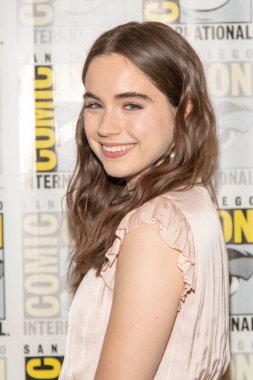 Sarah Desjardins  attends 2019 Comic-Con International 