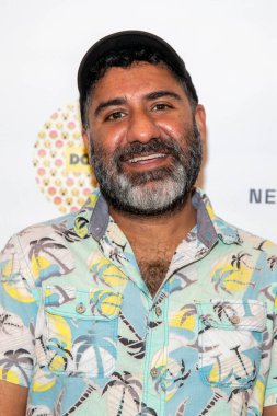 Parvesh Cheena 13 Temmuz 2019 'da Reald, Beverly Hills, CA' da Los Angeles Premiere 'e katıldı.