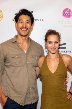 Tim Chiou, Gaelle Gillis 13 Temmuz 2019 'da RealD, Beverly Hills, CA' da 