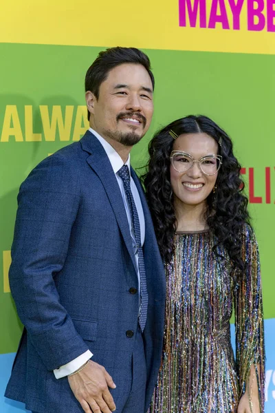 Randall Park Ali Wong Attend Netflix Always Maybe World Premiere — Stock Photo, Image