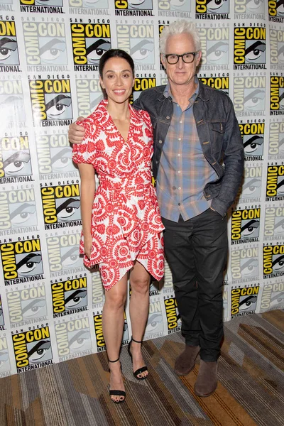 Fernanda Andrade John Slattery Assistir 2019 Comic Con International Next — Fotografia de Stock