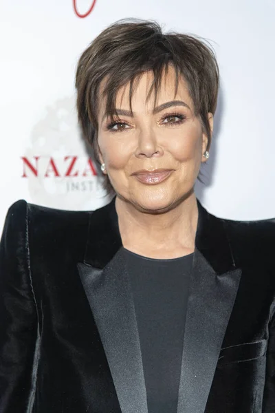 Kris Jenner Attends Nazarian Institutes Thinkbig 2020 Conference Hotel West — Stock Photo, Image