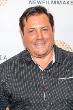 Jeff Rector 13 Temmuz 2019 'da Reald, Beverly Hills, CA' da Los Angeles Prömiyerine katılır.