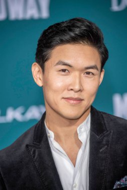 Kenny Leu, 5 Kasım 2019 'da Regency Village Theatre, Westwood' da Lionsgate 'in 