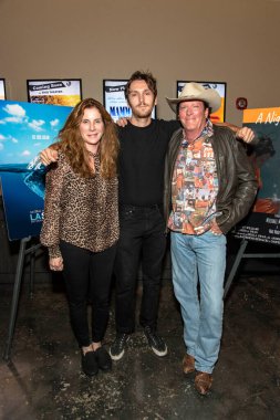 Amy Williams, Max Madsen, Michael Madsen 1 Ağustos 2018 'de Los Angeles Premiere LA Shorts Fest' ine katıldı.