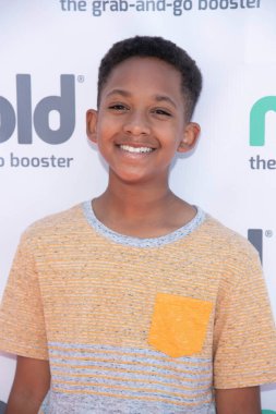 Brendon Stennis 30 Haziran 2019 'da The Awesome Playground, Los Angeles, CA' da Ünlülerin Ebeveynleri ve Çocuklar Eğlence Günü 'ne katıldı.