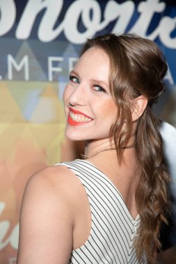 Hope Shanthi, 14 Ağustos 2019 'da TCL Çin 6 Tiyatrosu, Beverly Hills, CA' da 15. Yıllık HollyShorts Film Festivali 2.