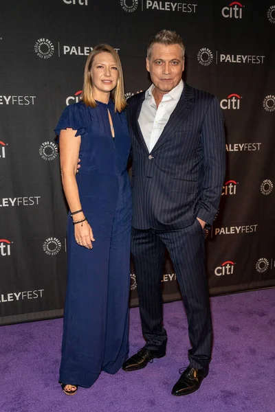 Anna Torv Holt Mccallany Zúčastnit Paley Center Pro Média Výroční — Stock fotografie