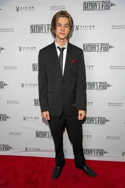 Wyatt Walter Asiste Estreno Nation Fire Los Angeles Landmark Theater — Foto de Stock