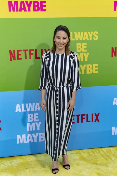 Jing Lusi Παρακολουθεί Την Παγκόσμια Πρεμιέρα Του Netflix Always Maybe — Φωτογραφία Αρχείου