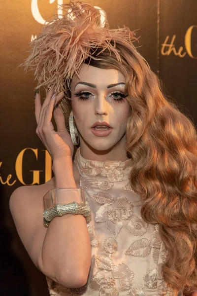 Laganja Estranja Bezoekt Glam App Paris Hilton Launch Party Cleo — Stockfoto