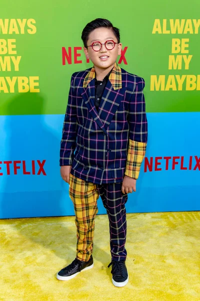 Emerson Min Attends Netflix Always Maybe World Premiere Regency Village — Stock Photo, Image