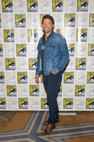 Misha Collins Uczestniczy Comic Con International Supernatural Hilton Bayfront San — Zdjęcie stockowe