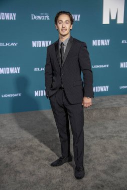Mikael Conde, 5 Kasım 2019 'da Regency Village Theatre, Westwood, CA' da Lionsgate 'in 